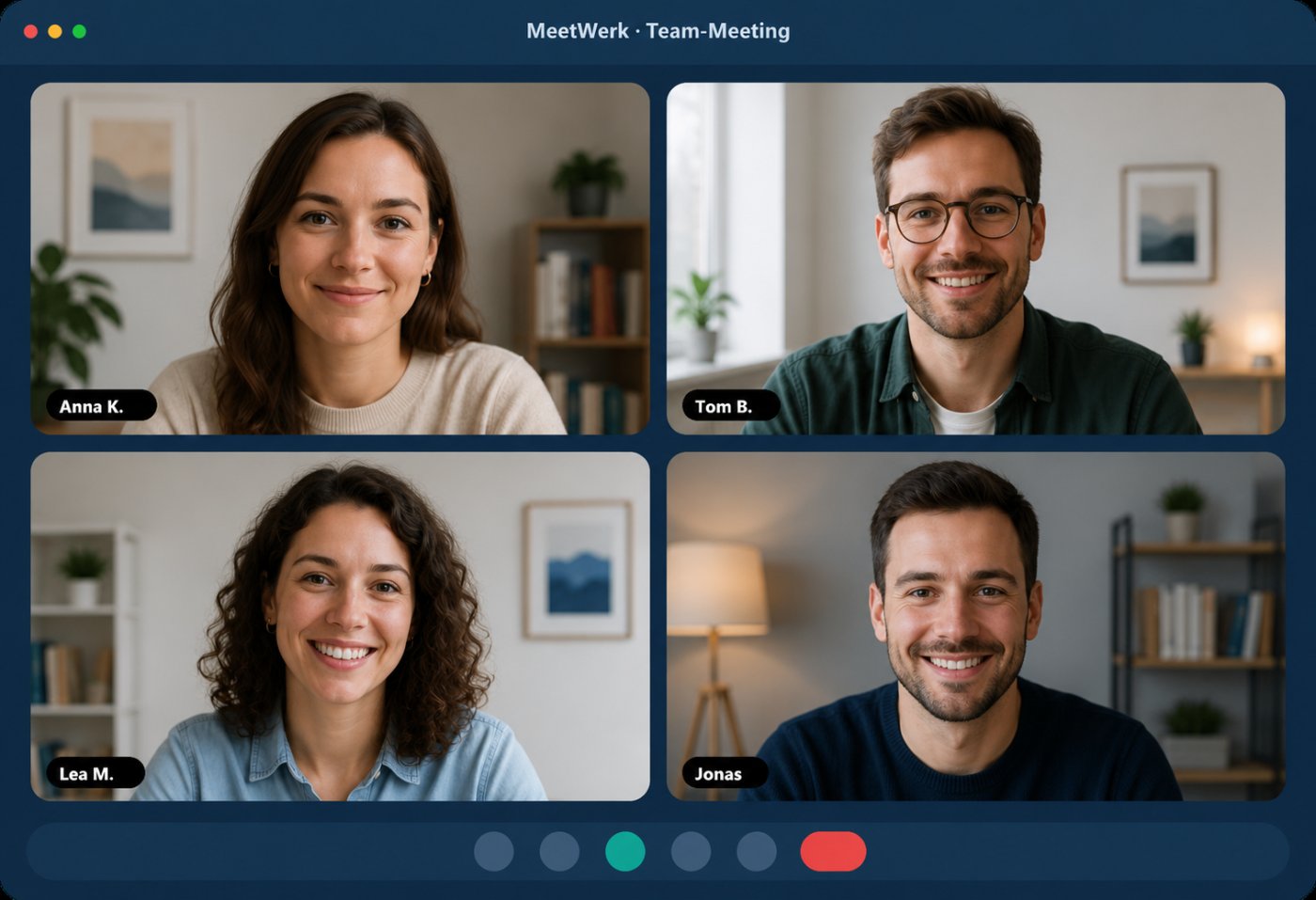 Alles für professionelle Videomeetings